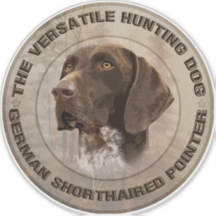 The Versatile Hunting Dog Sticker
