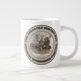 The Versatile Hunting Dog Sticker Car Magnet Paper Large Coffee Mug