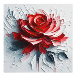 The Versatility of Blooming Roses in Art Photo Print
