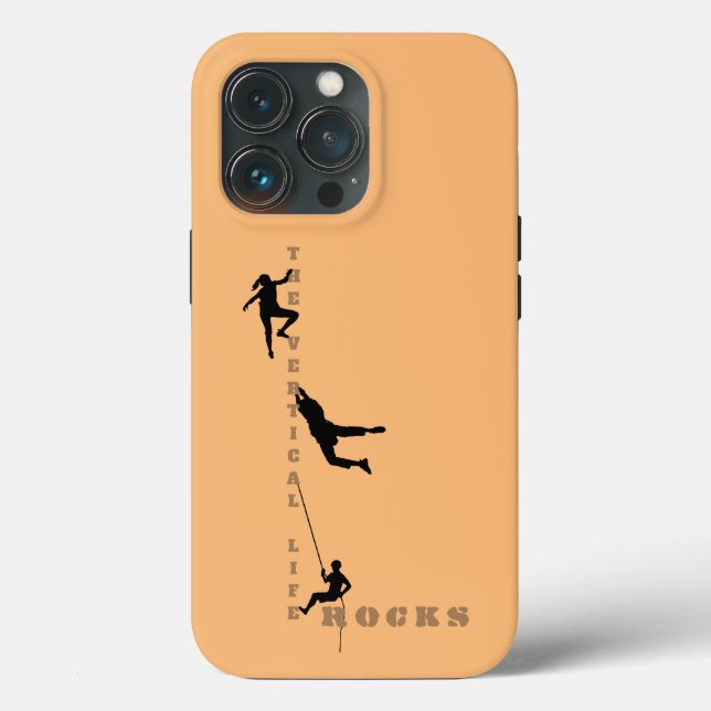 The Vertical Life - Rock Climbing Design Case-Mate iPhone Case (Back)