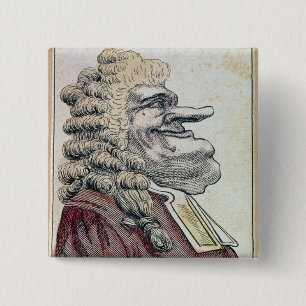 The very honourable Edmund Burke0 15 Cm Square Badge