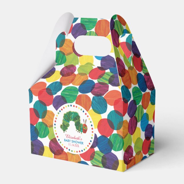 The Very Hungry Caterpillar Baby Shower Favour Box (Front Side)