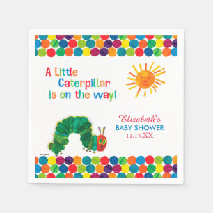 The Very Hungry Caterpillar Baby Shower Napkin