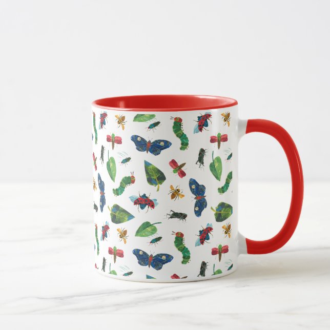 The Very Hungry Caterpillar Be Kind Pattern Mug (Right)