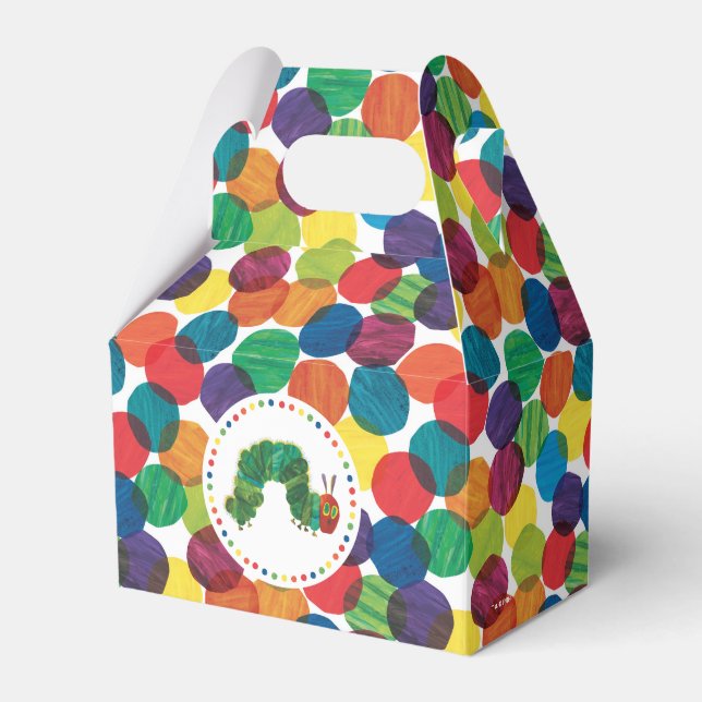 The Very Hungry Caterpillar Birthday Favour Box (Front Side)
