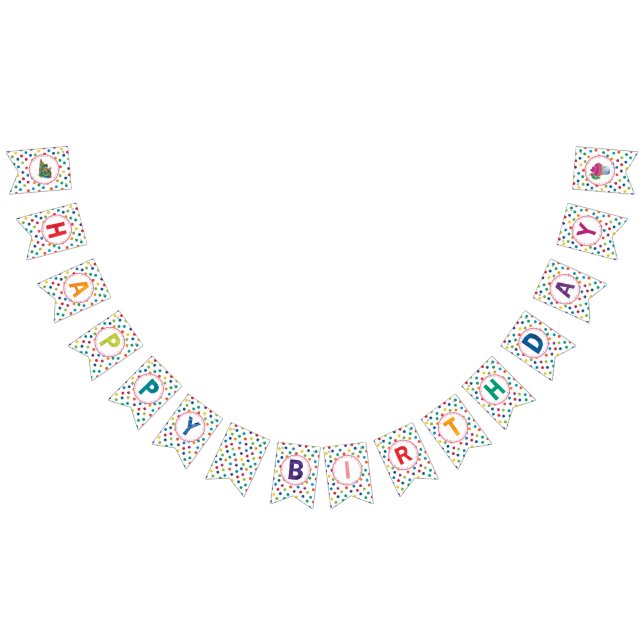 The Very Hungry Caterpillar Butterfly Birthday Bunting (All)