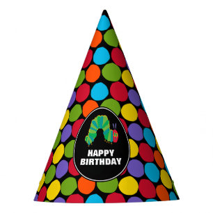 The Very Hungry Caterpillar Chalkboard Birthday Party Hat