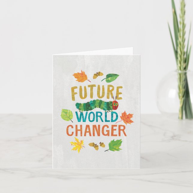 The Very Hungry Caterpillar Future World Changer Card (Front)