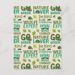 The Very Hungry Caterpillar Future World Changer Postcard