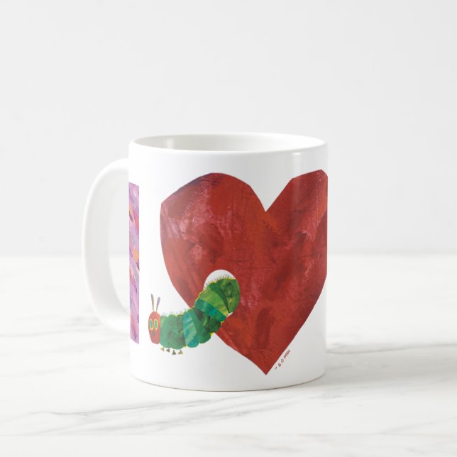The Very Hungry Caterpillar | I Heart You Coffee Mug (Front Left)