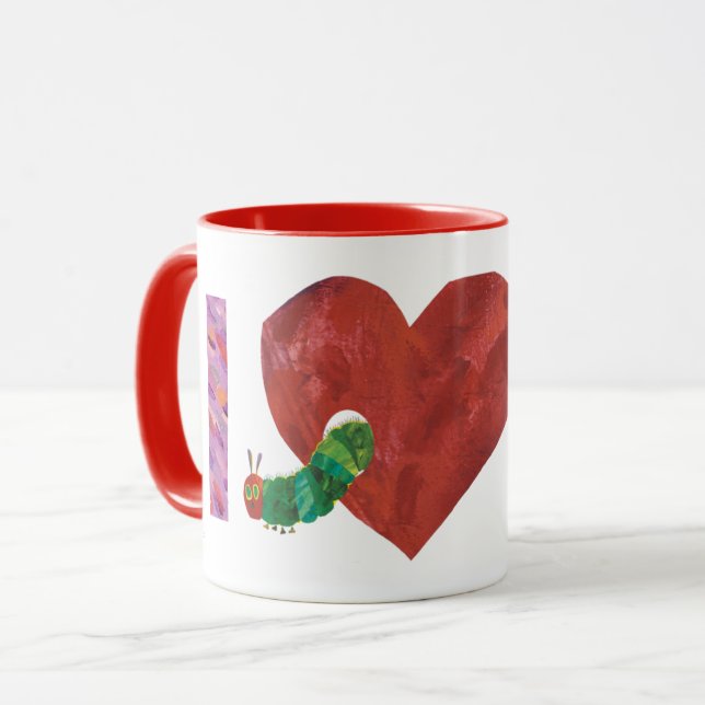 The Very Hungry Caterpillar | I Heart You Mug (Front Left)