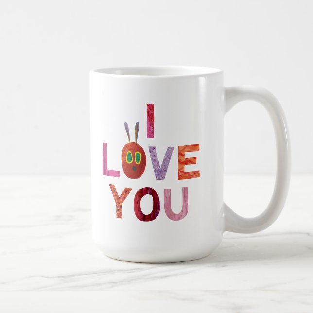 The Very Hungry Caterpillar | I Love You Coffee Mug (Right)