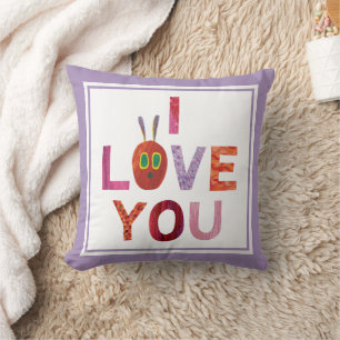 The Very Hungry Caterpillar I Love You Cushion