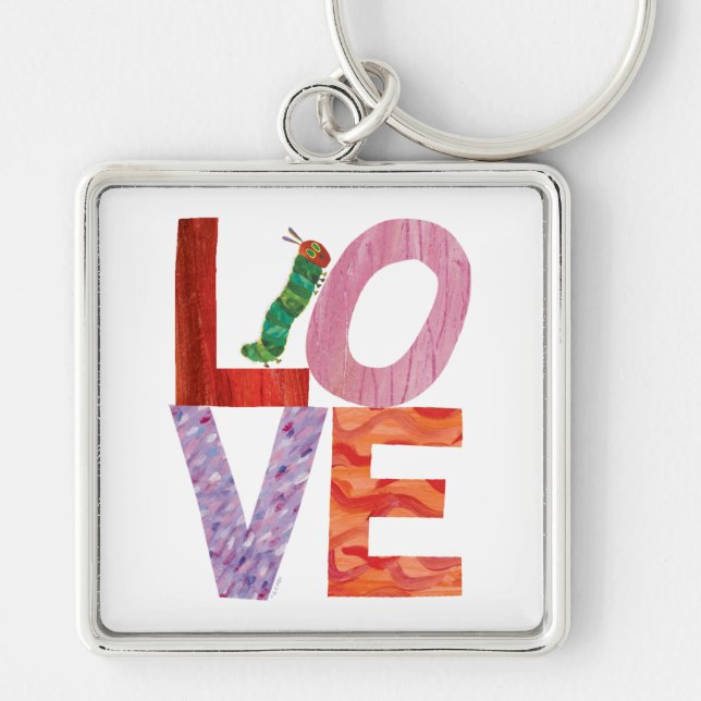The Very Hungry Caterpillar | LOVE Key Ring (Front)