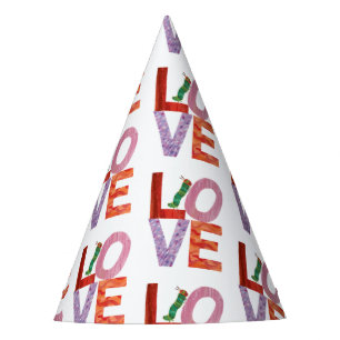 The Very Hungry Caterpillar   LOVE Party Hat