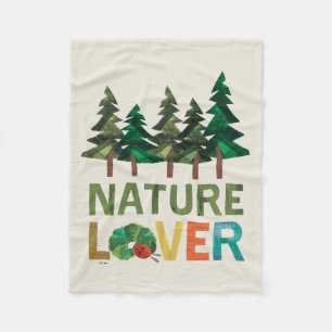 The Very Hungry Caterpillar Nature Lover Fleece Blanket