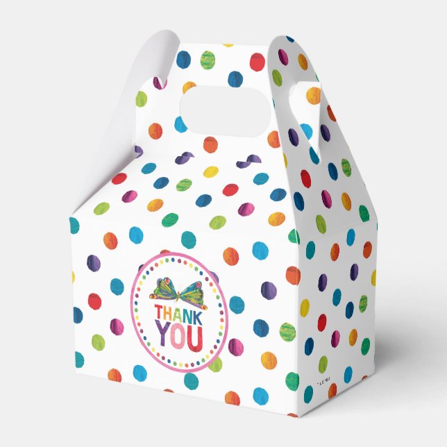 The Very Hungry Caterpillar | Thank You Favour Box (Front Side)
