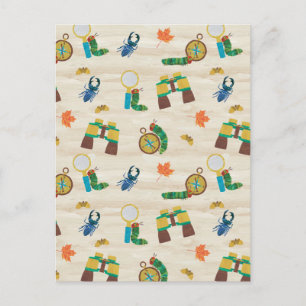 The Very Hungry Caterpillar Wildlife Expert Patter Postcard
