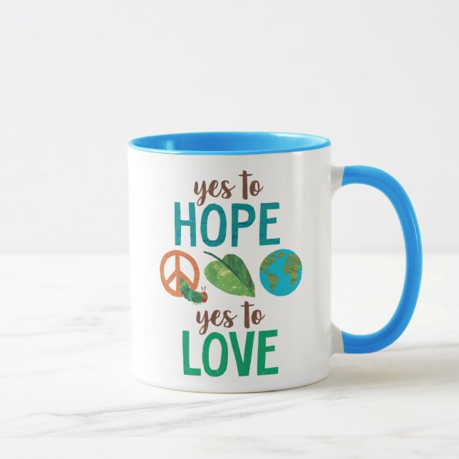 The Very Hungry Caterpillar Yes to Hope Mug (Right)