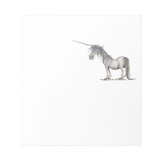 The Very Last Unicorn Notepad (Front)