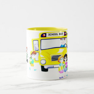 THE VERY SPECIAL **BUS DRIVER** Two-Tone COFFEE MUG