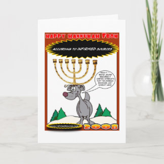The Very UNIQUE HANNUKAH CARD! Holiday Card