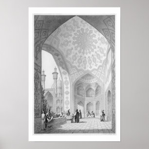 The Vestibule of the Main Entrance of the Medrese- Poster