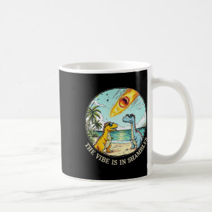 The Vibe Is In Shambles Sarcastic Dinosaur Extinct Coffee Mug
