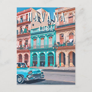 the vibrant atmosphere of Havana Postcard