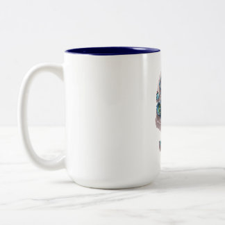 The Vibrant Typography Mug design