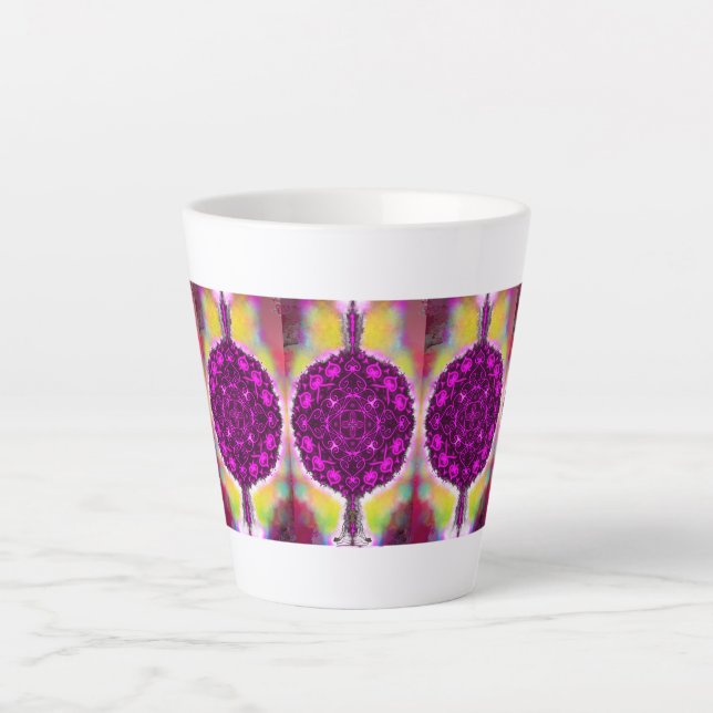 The vibration of the light latte mug (Front)