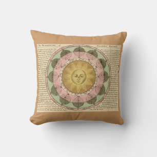 The Vicissitude of Seasons Explained - Map Detail Cushion