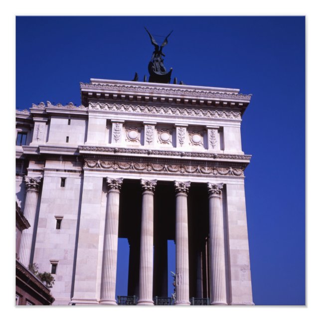 The Victor Emmanuel 2nd Monument Rome Poster (Front)
