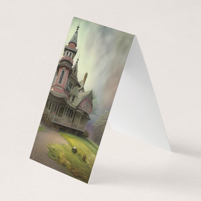 The Victorian era, which spanned from 1837 to 1901 Business Card (Front)