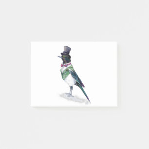 The Victorian Magpie Bird Post-it Notes