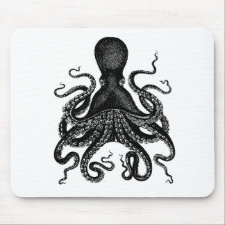 The Victorian Octopus Mouse Mat