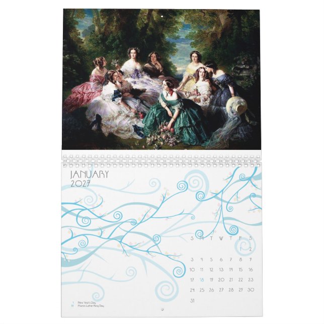 The Victorian Royal Calendar (Jan 2027)