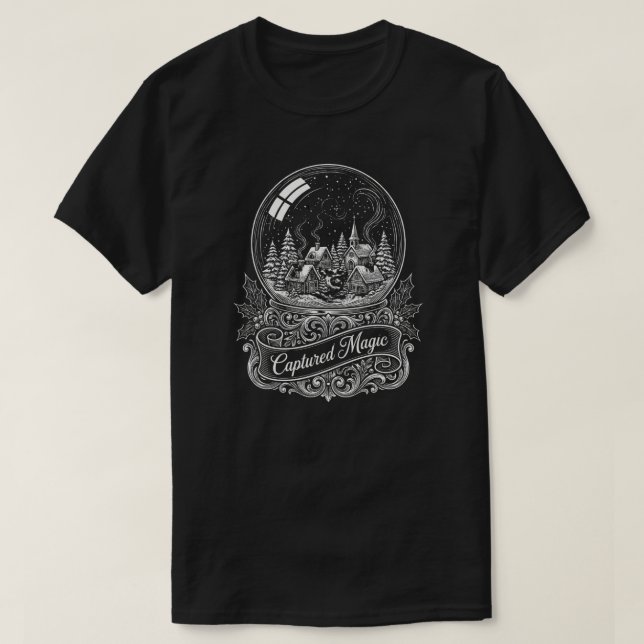 The Victorian Snow Globe Edition T-Shirt (Design Front)