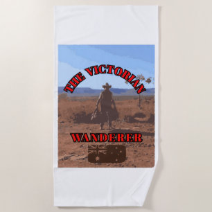 The Victorian Wanderer Beach Towel
