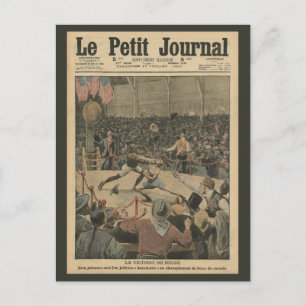 The victory of the negro postcard