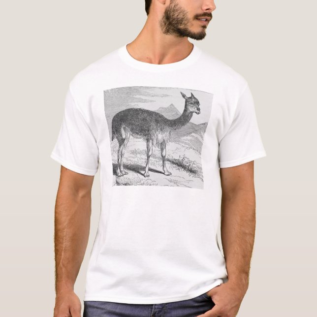 The Vicuna at the Rio de Azufre T-Shirt (Front)
