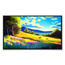 The View By The Hill Landscape