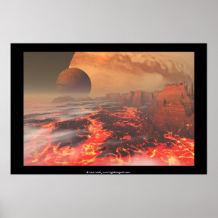 The View from Io Poster