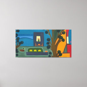 The View from my Former Studio 2011 Canvas Print