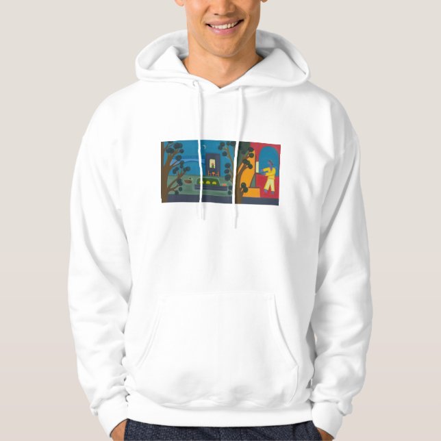 The View from my Former Studio 2011 Hoodie (Front)