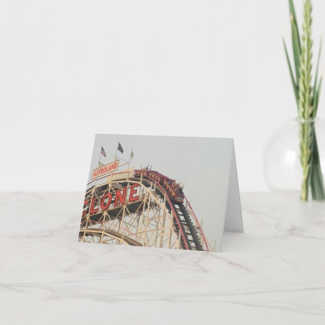 'The View from the Top' Blank Note Card (Front)