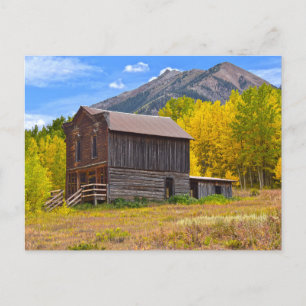 The View Hotel, Ashcroft, Colorado Postcard