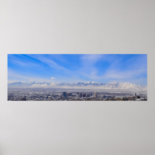 The View - Salt Lake City, Utah Poster