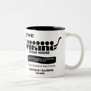 The Viking Steak House, Winfield, IL (1969-2008) Two-Tone Coffee Mug