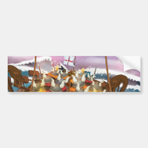 The Vikings Bumper Sticker